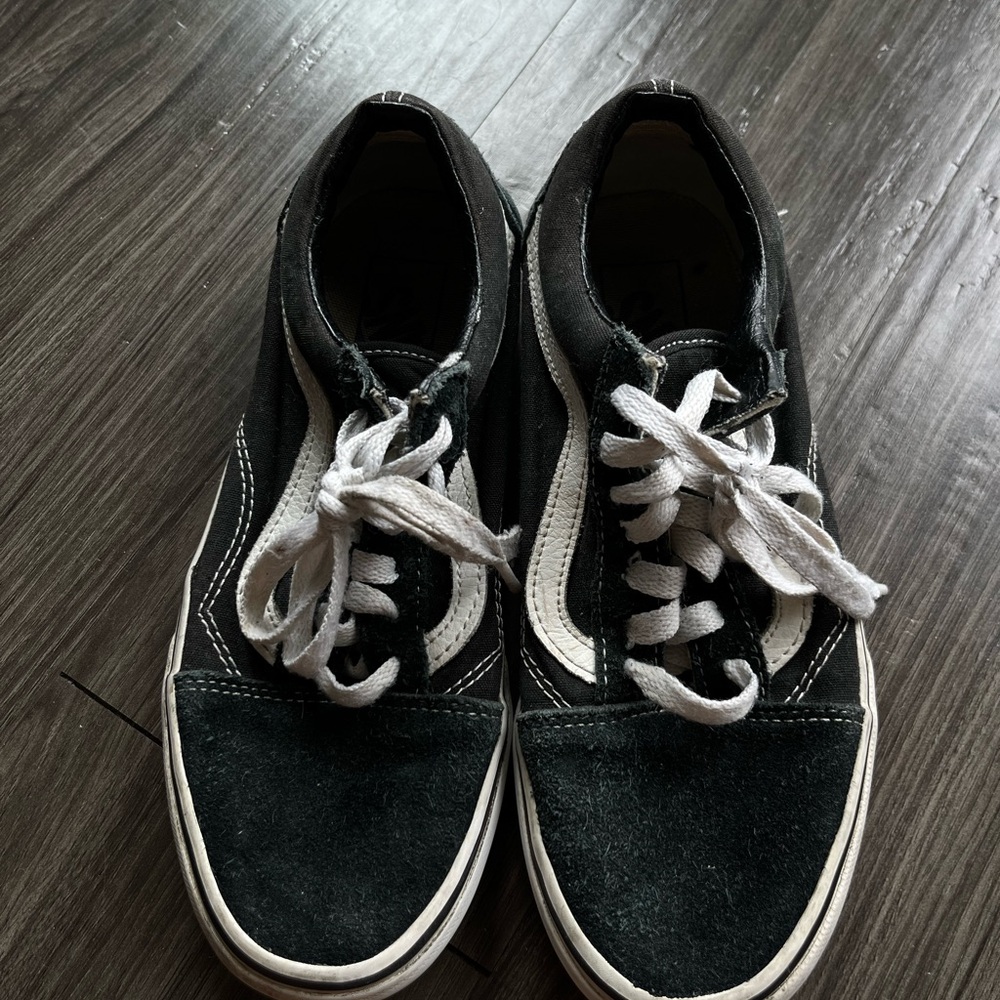 Vans Black and White Women's Sneakers